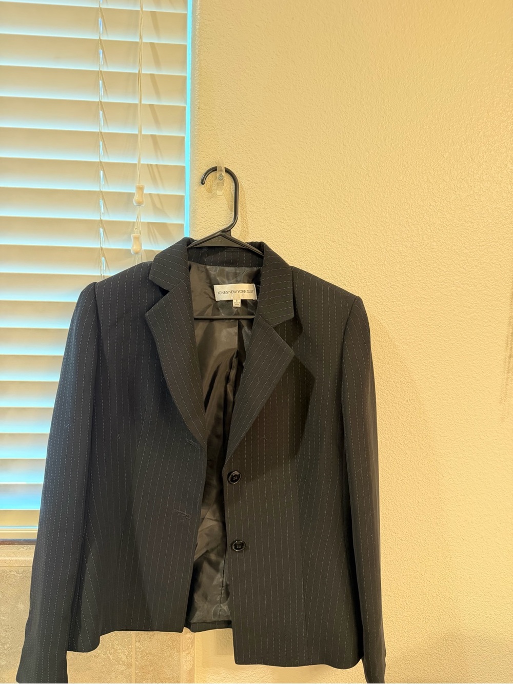 Windsor Black Pinstripe Women's Blazer - Tailored Professional Jacket and pants